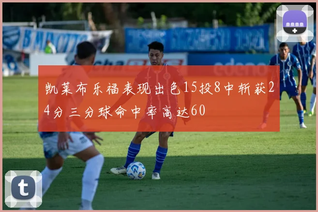 凯莱布乐福表现出色15投8中斩获24分三分球命中率高达60